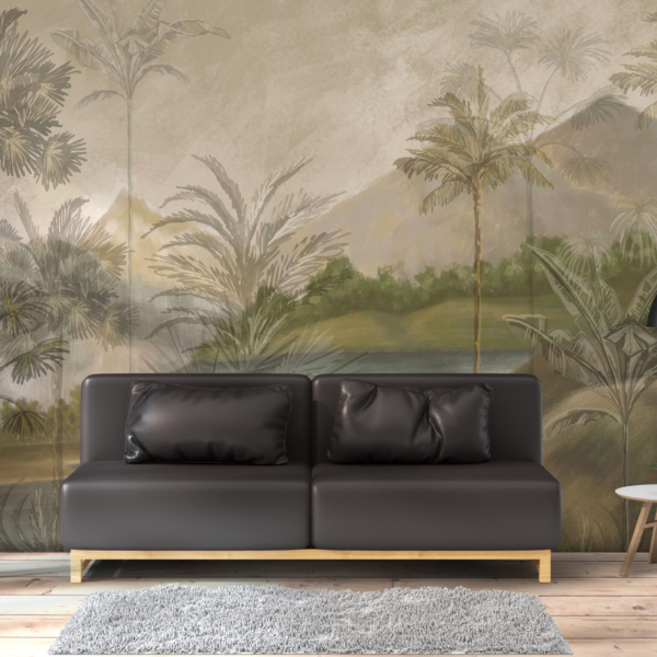 Zidni mural Zelene planine