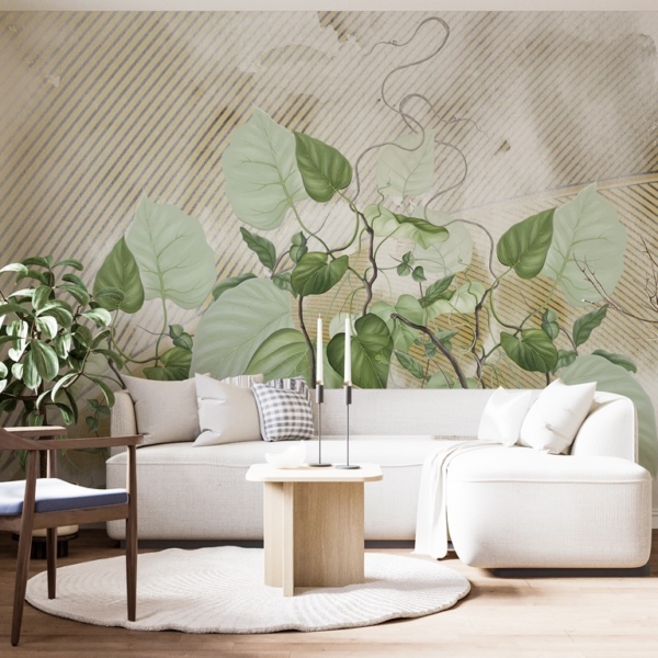 Zidni mural Green Ivy