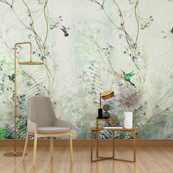 Zidni mural Green Hummingbird