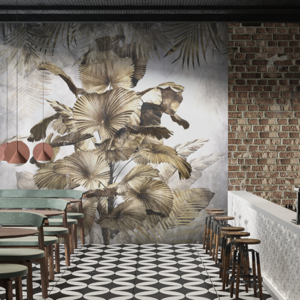 Zidni zidni zid Zlatni stup