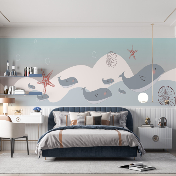 Zidni mural Ocean Animals