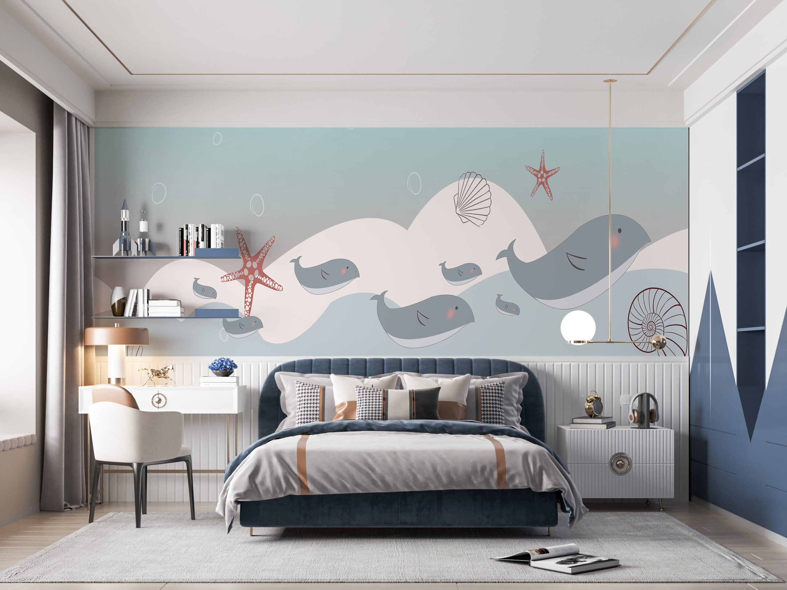 Zidni mural Ocean Animals