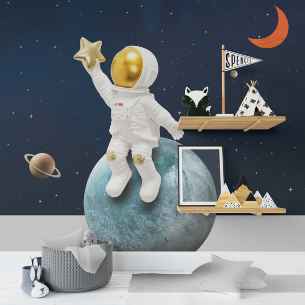 Zidni mural u svemiru