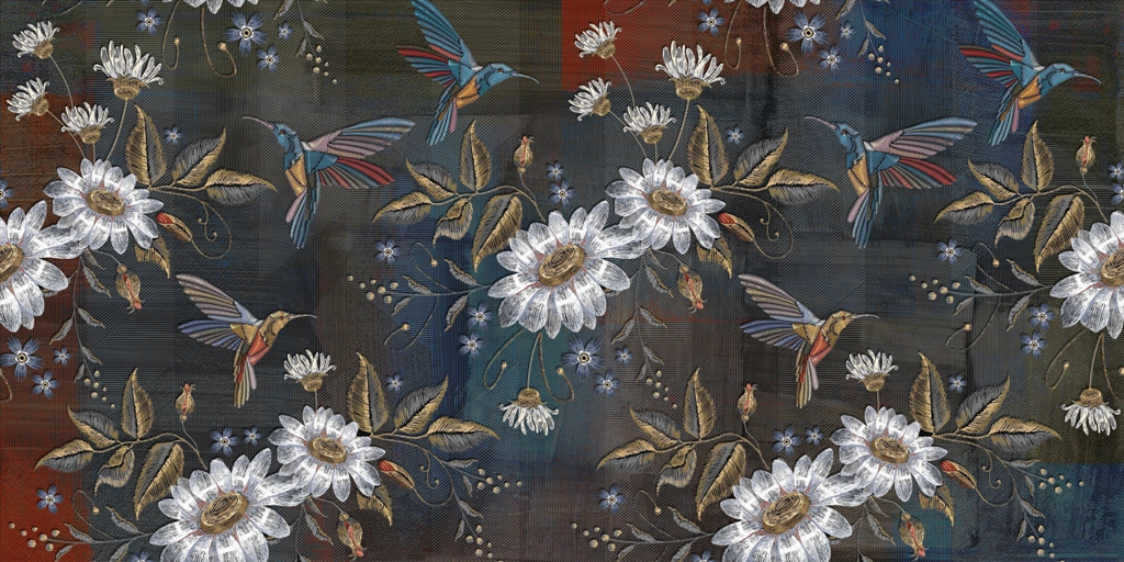 Fototapety-Biale-Kwiaty-i-Kolibry_2149059817-1