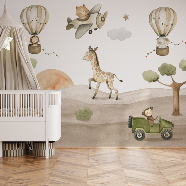 Zidni mural Happy Adventure