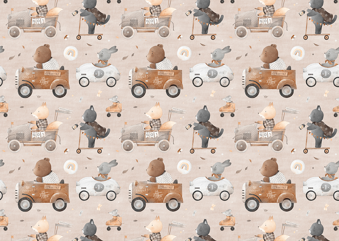 Zidni mural Pogled u daljinu - Slika 8