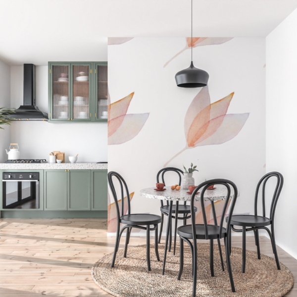 Foto tapete Ljiljani u bijeloj boji