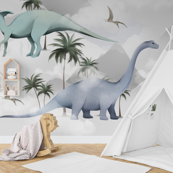 Zidni mural Dječji Jurski park