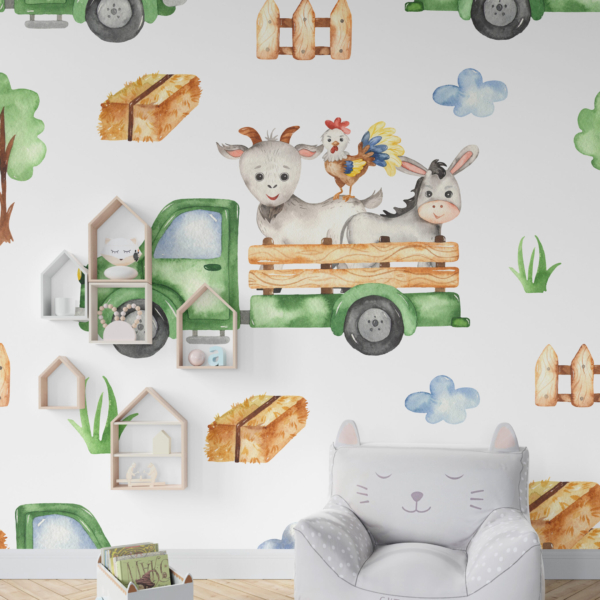 Zidni mural Merry Farm