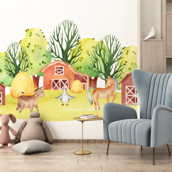 Zidni mural Životinjska farma