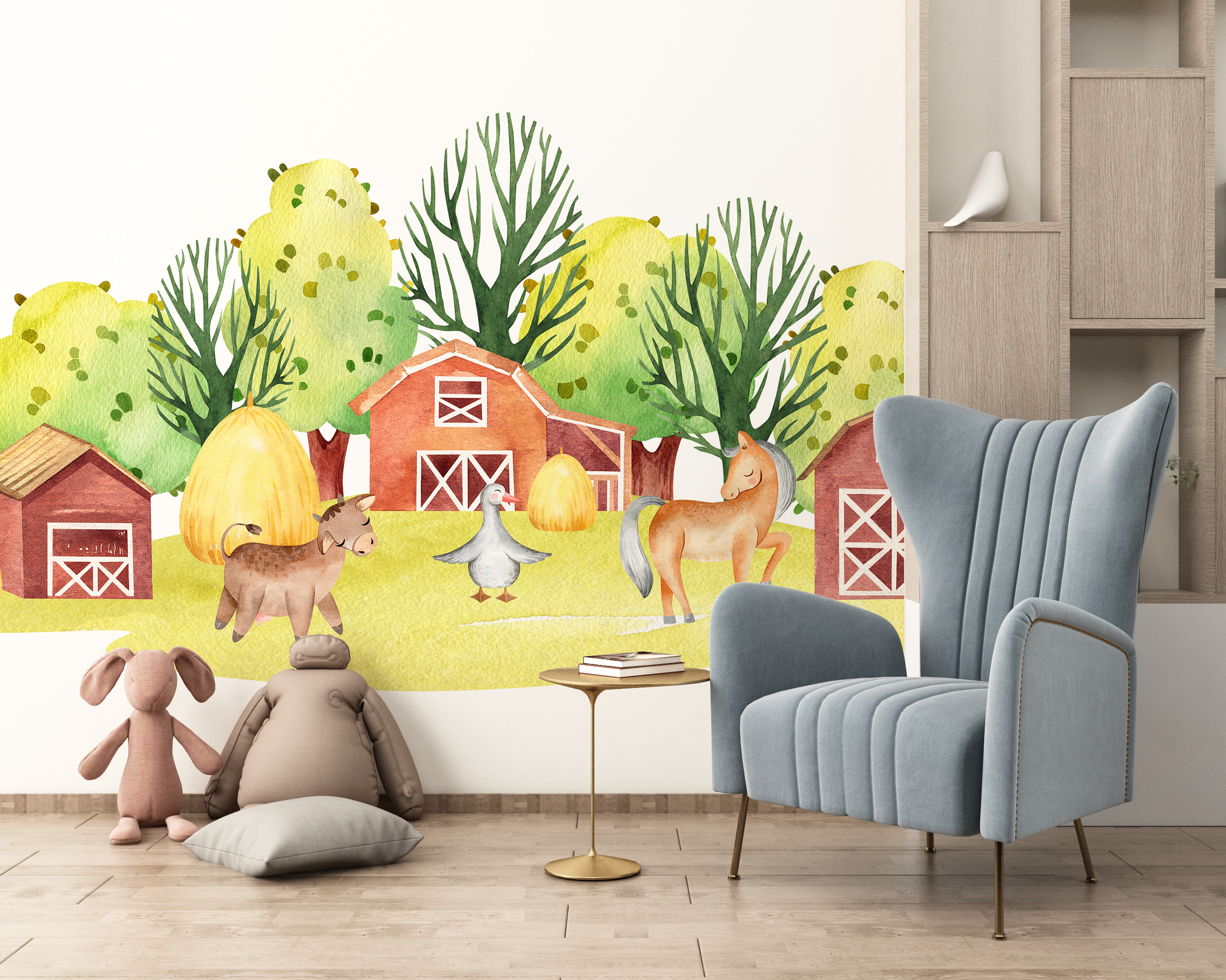 Zidni mural Životinjska farma