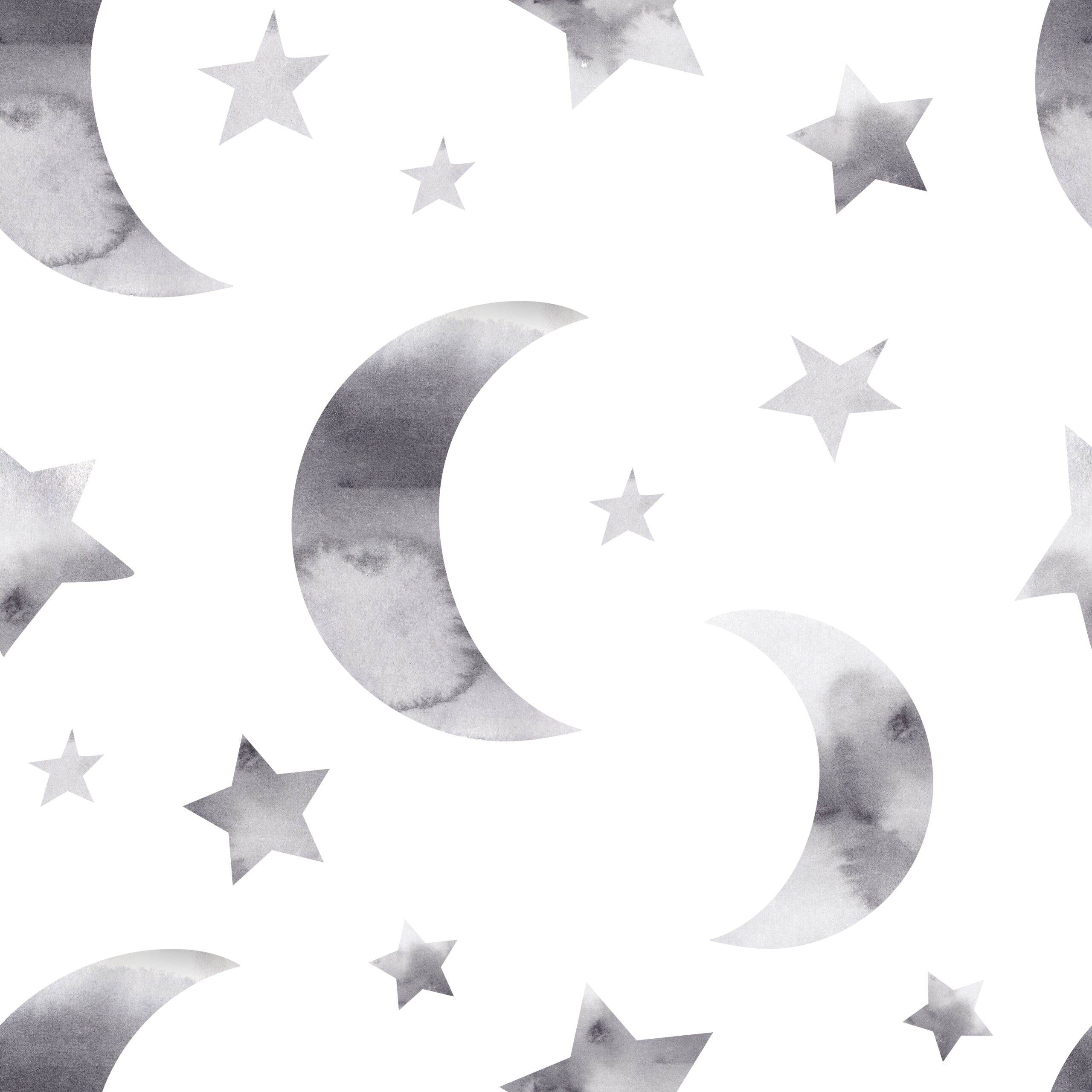 Watercolor,Hand-drawn,Seamless,Childish,Simple,Pattern,For,Kids,With,Cute