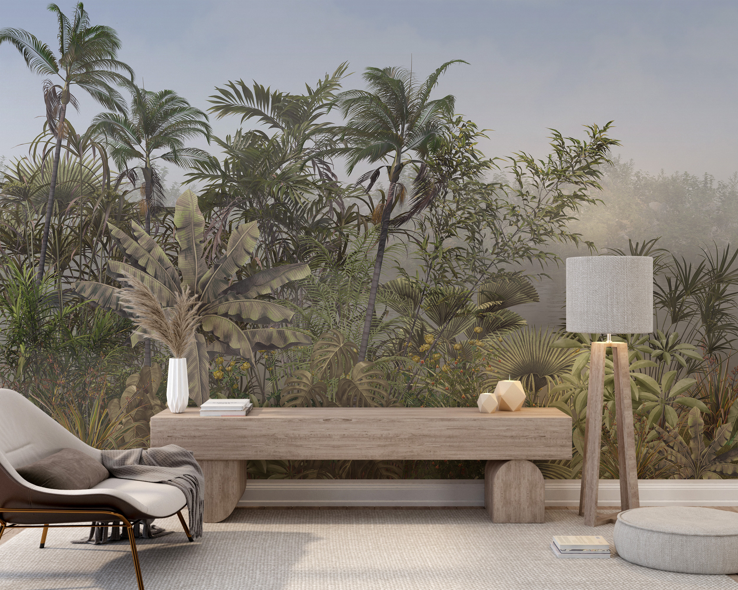 Zidni mural džungle