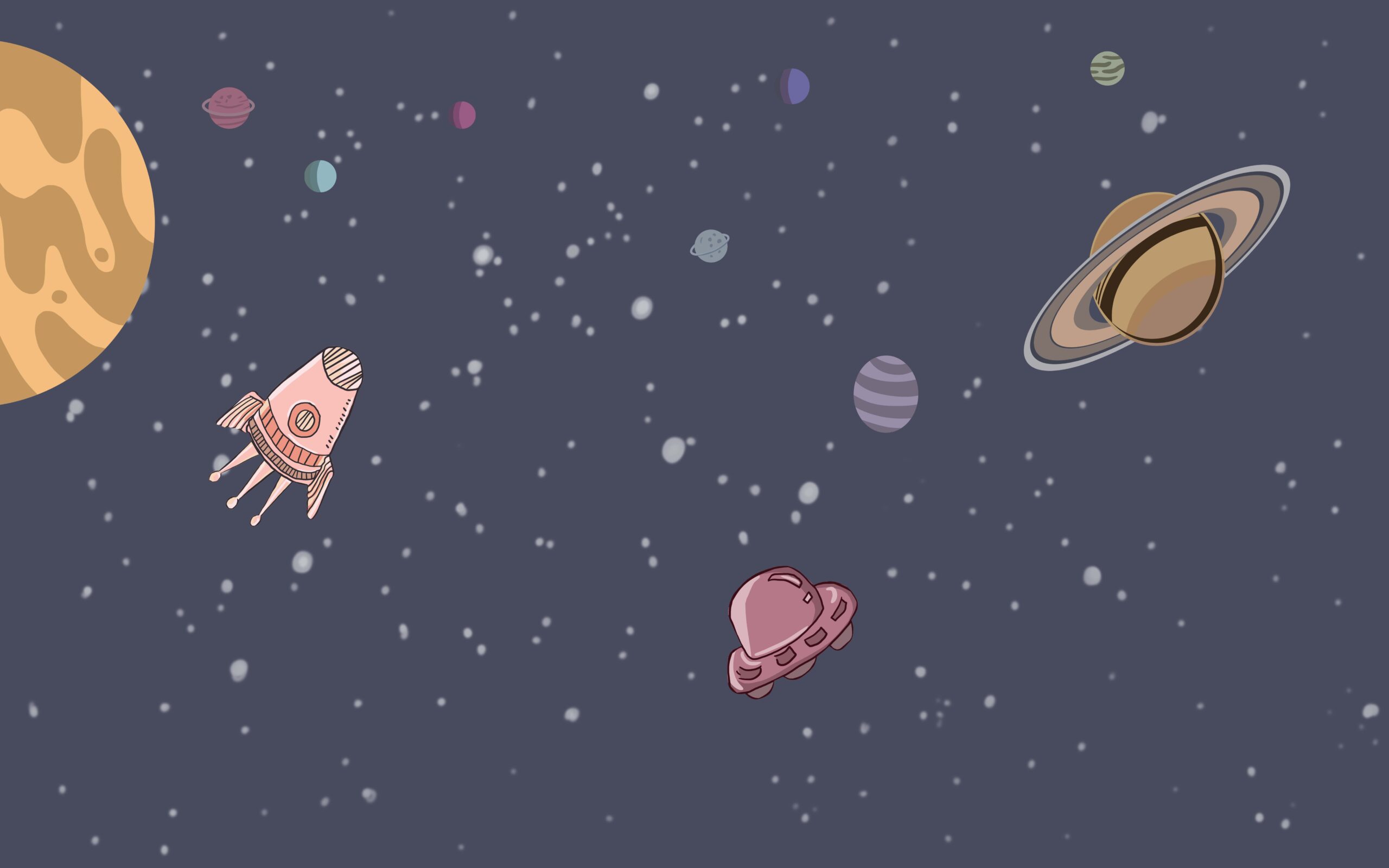 Space,Wallpaper,Design,For,Kids,Room,,Mural,Art,,Planets,,Solar