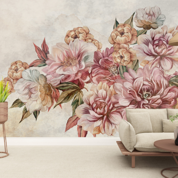 Zidni mural Buket cvijeća