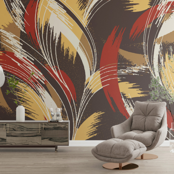 Zidni mural Sunny Stripes