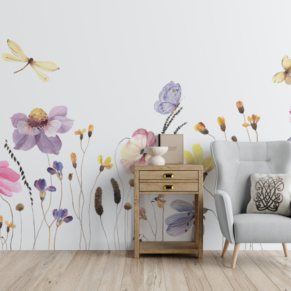 Zidni mural Bijela livada