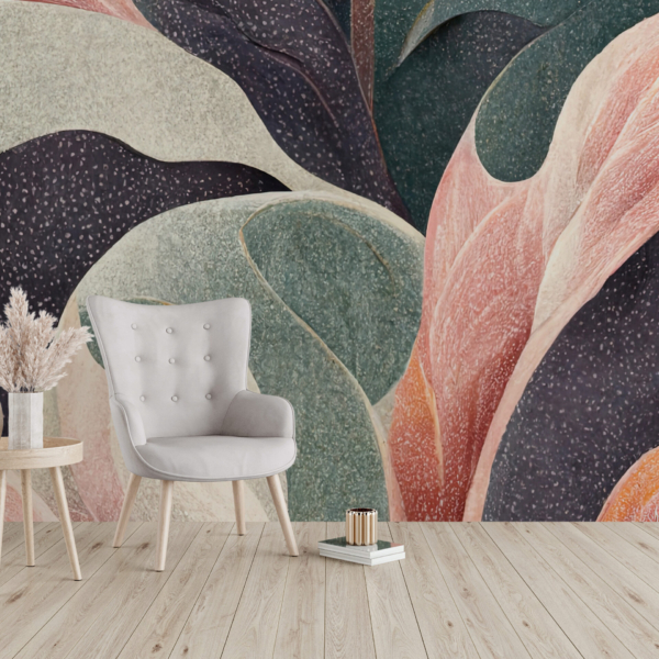 Zidna freska Valovita harmonija