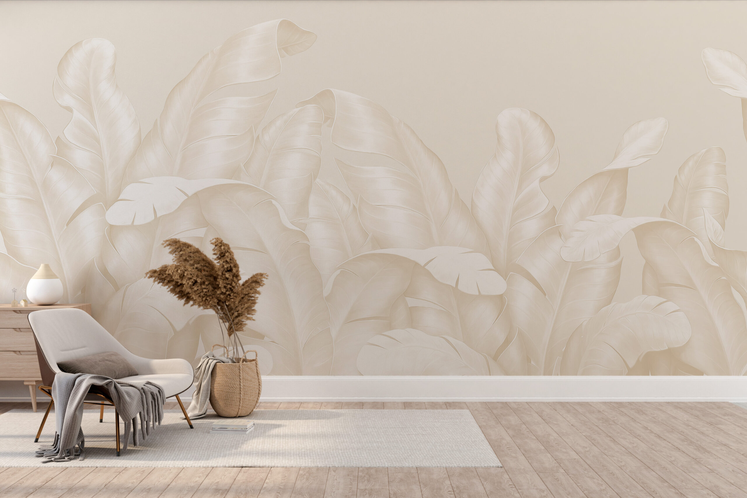 Zidni mural Zlatno lišće