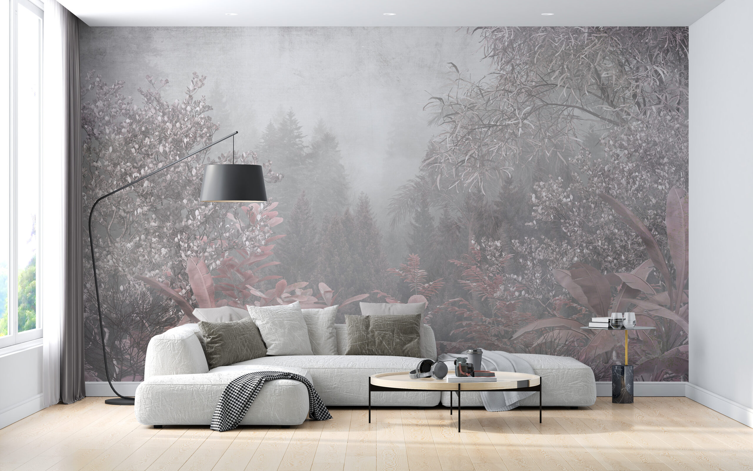 Zidni mural Tajanstvena šuma