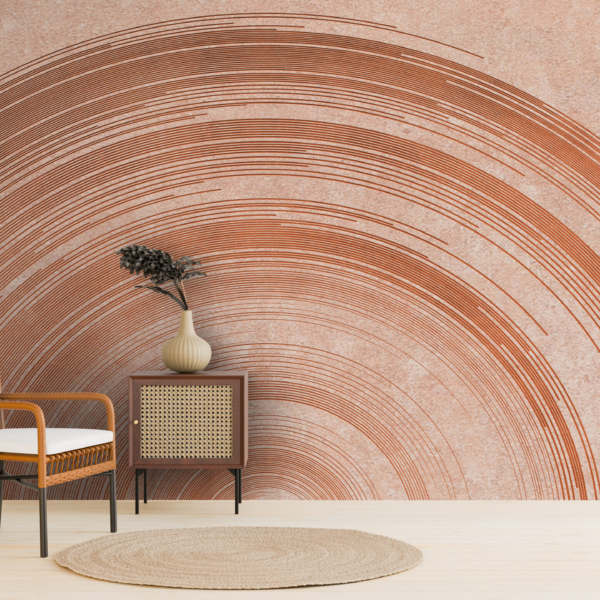 Zidni zidni zid apstraktnih krugova