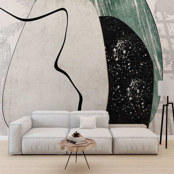 Moderni apstraktni zidni zid