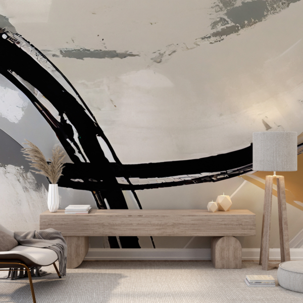 Zidni zidni zid Apstraktni oblici