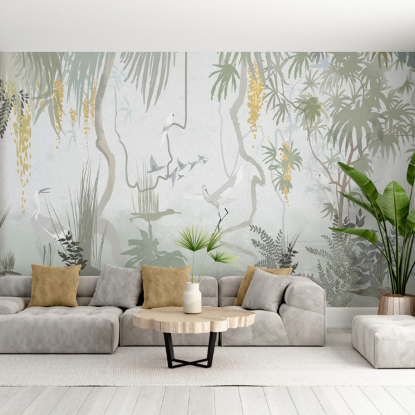 Zidni mural botaničkog vrta