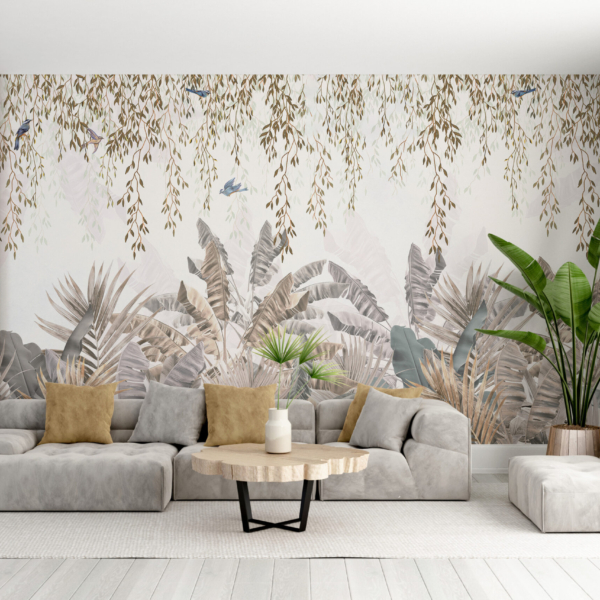 Zidni mural Svijetla džungla