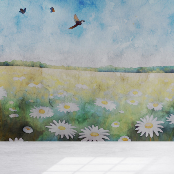 Zidni mural Oslikana livada