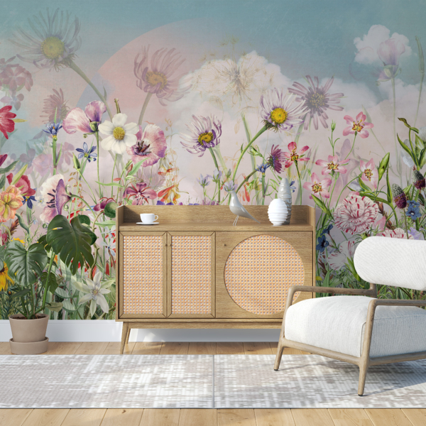 Zidni mural Šarena livada