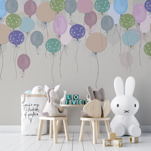 Zidni mural viseći baloni