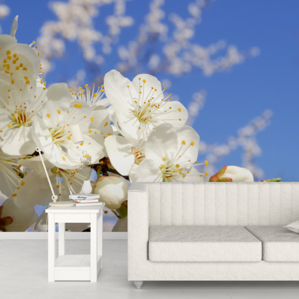 Zidni mural Cvjetajuća stabla