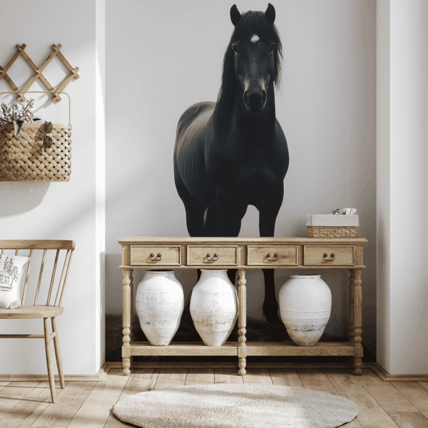 Foto tapete Crni konj