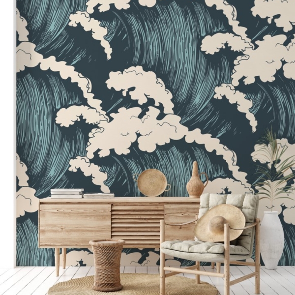 Foto tapete Nemirni valovi