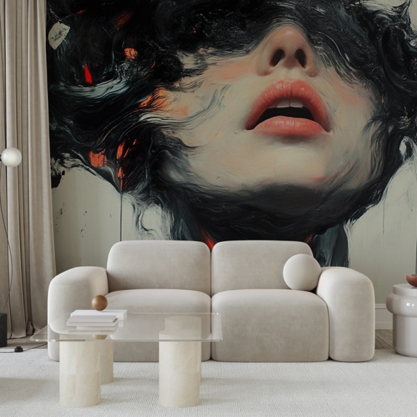 Foto tapete Plamen misli