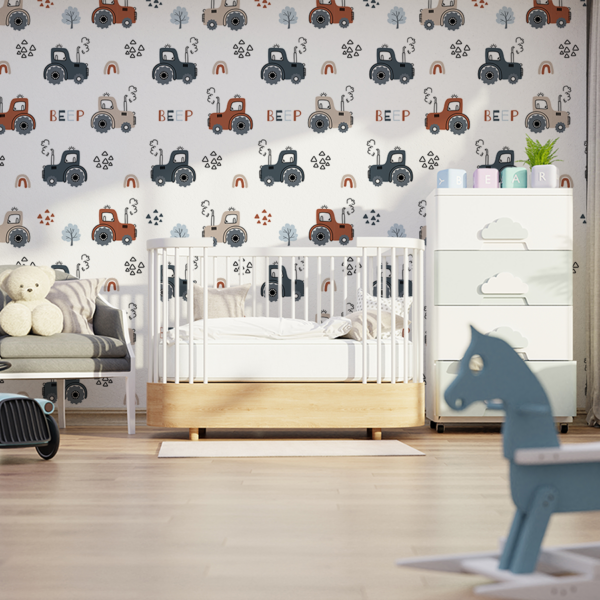 Foto tapete Veseli stroj