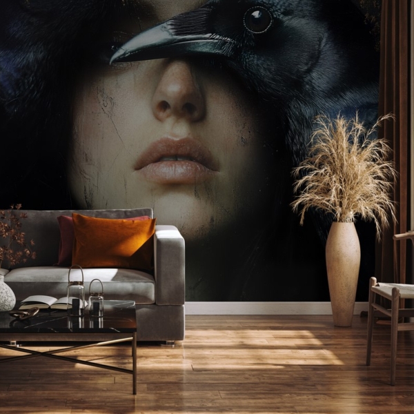 Foto tapete Dva gavrana