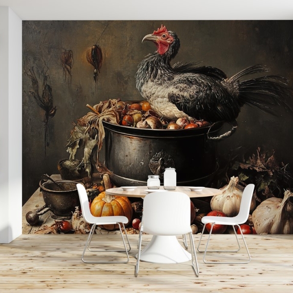 Foto tapete Jesenski stol