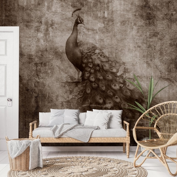 Foto tapete Starinski paun