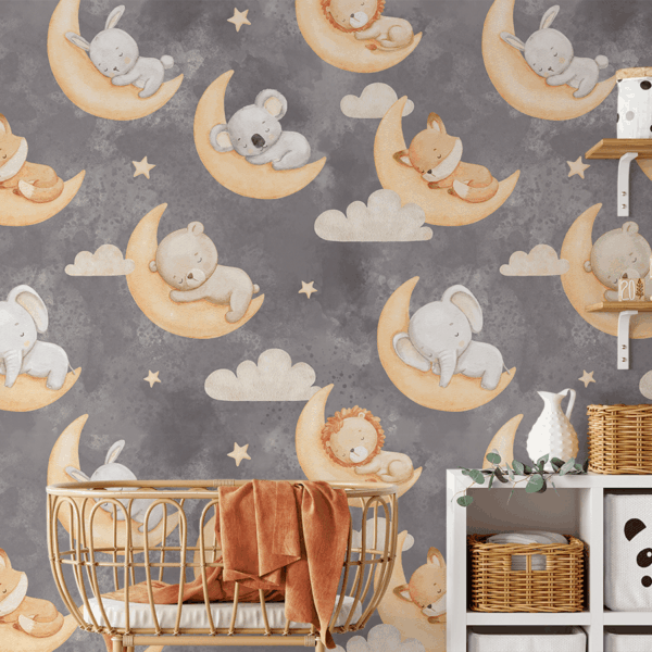 Foto tapete Mjesečevi zagrljaji