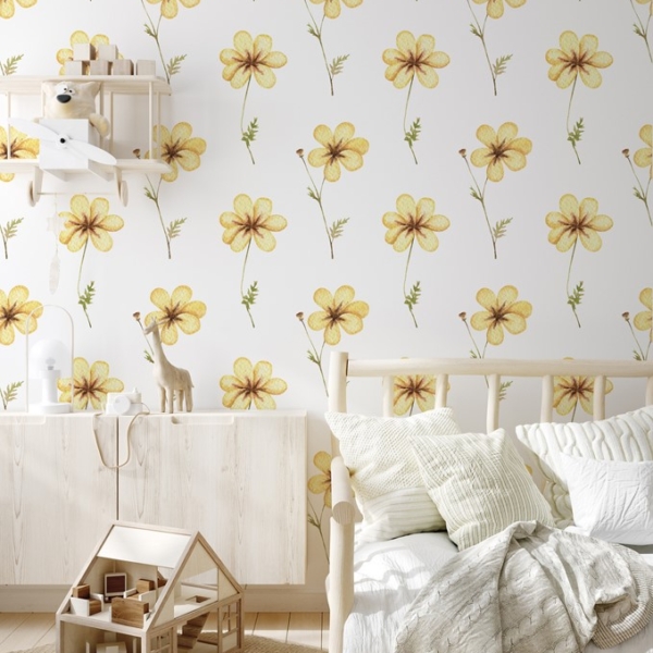 Foto tapete Žuto cvijeće