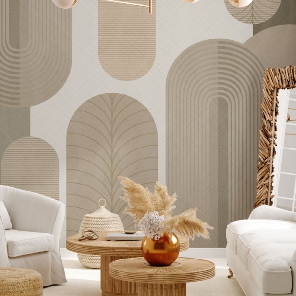 Foto tapete Bež lukovi