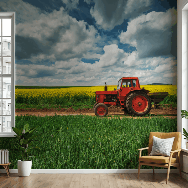 Foto tapete U srcu polja