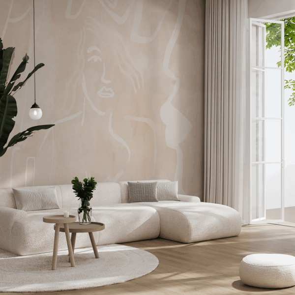 Foto tapete Nježne linije