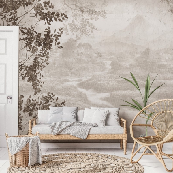 Foto tapete Pogled na dolinu