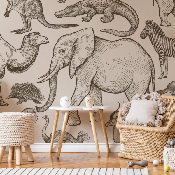 Foto tapete Egzotične linije