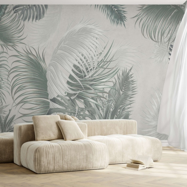 Foto tapete Zimski tropski vrt