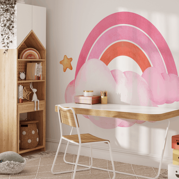 Foto tapete Ružičasta zemlja snova