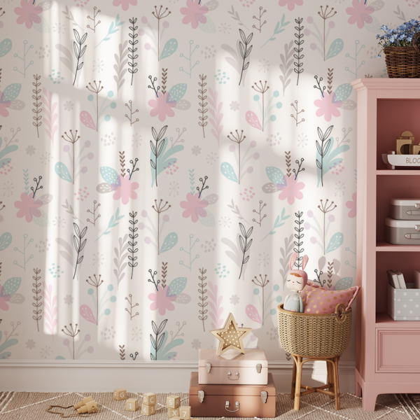 Foto tapete Pastelni vrt